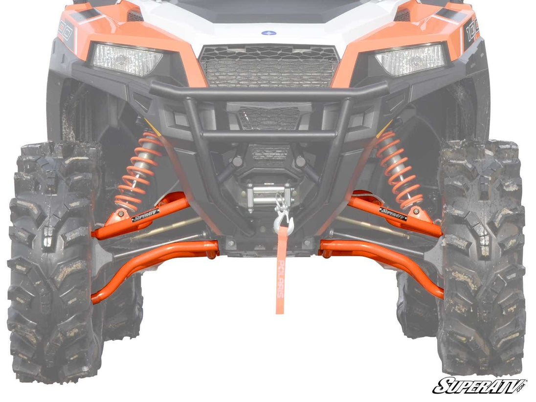 SuperATV - Polaris General High-Clearance A-Arms - AA-P-RZR900S-HC-SBJ-BSD-02#GEN