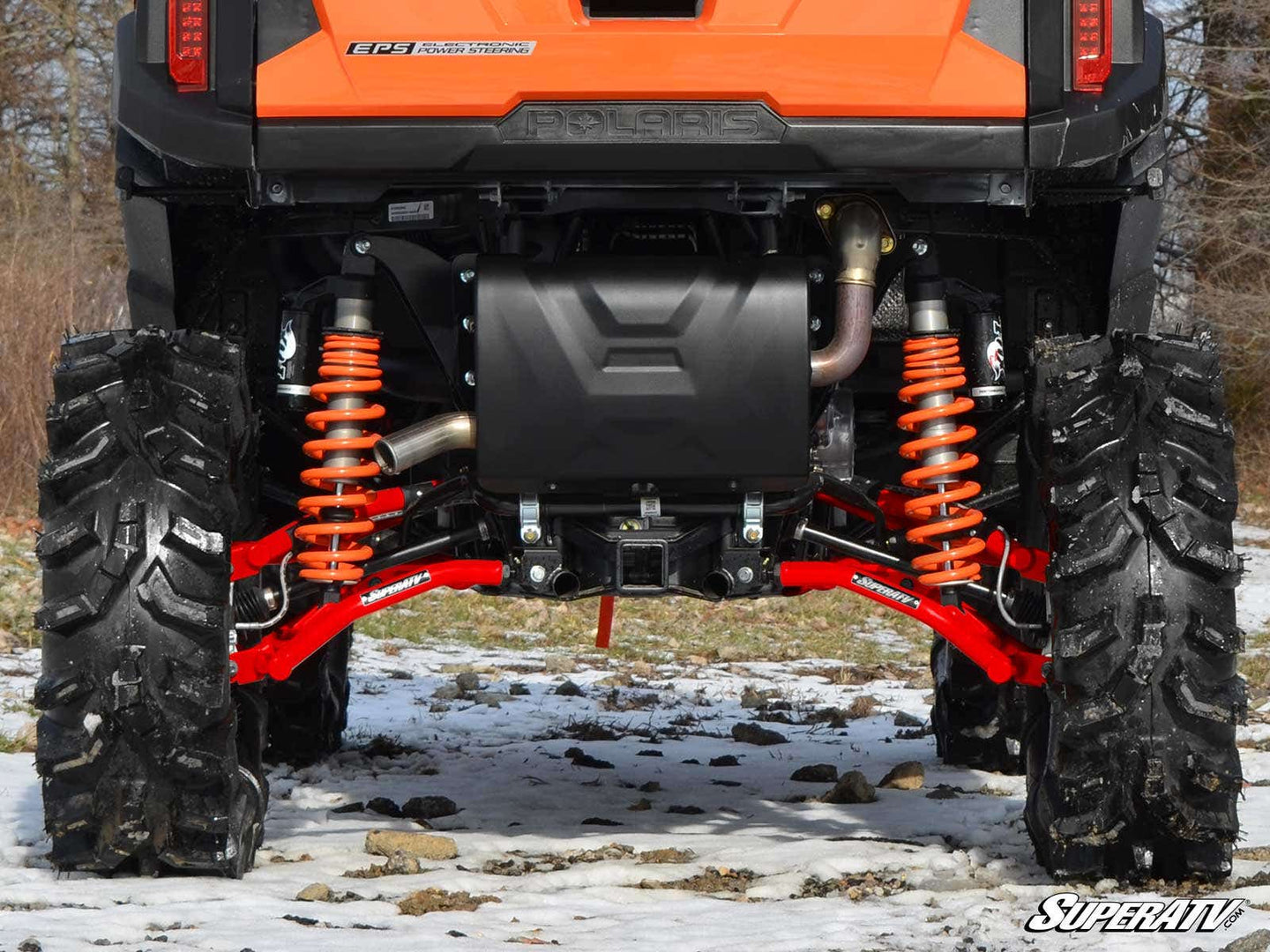 SuperATV - Polaris General High Clearance 1.5" Rear Offset A-Arms - AA-P-RZR900S-HC1.5-R-04#AA