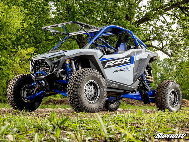 SuperATV - Polaris RZR Pro XP Flip Windshield - FWS-P-PROR-001-70#AB
