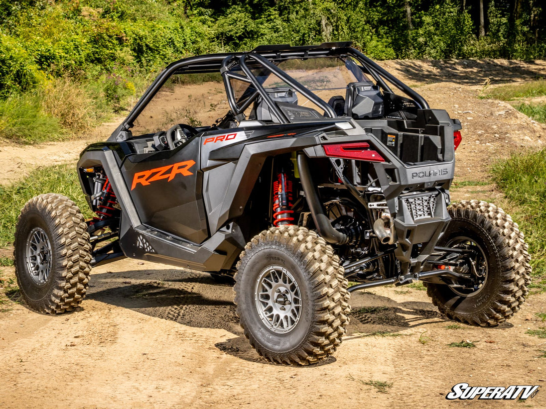 SuperATV - Polaris RZR PRO XP Rear Windshield - Light Tint - Audio - 2025+ - RWS-P-PROS-76