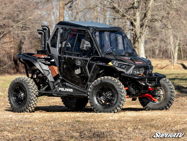 SuperATV - Polaris RZR XP Turbo Cab Enclosure Doors - No RWS - DOOR-P-RZR1K-003-72#AC