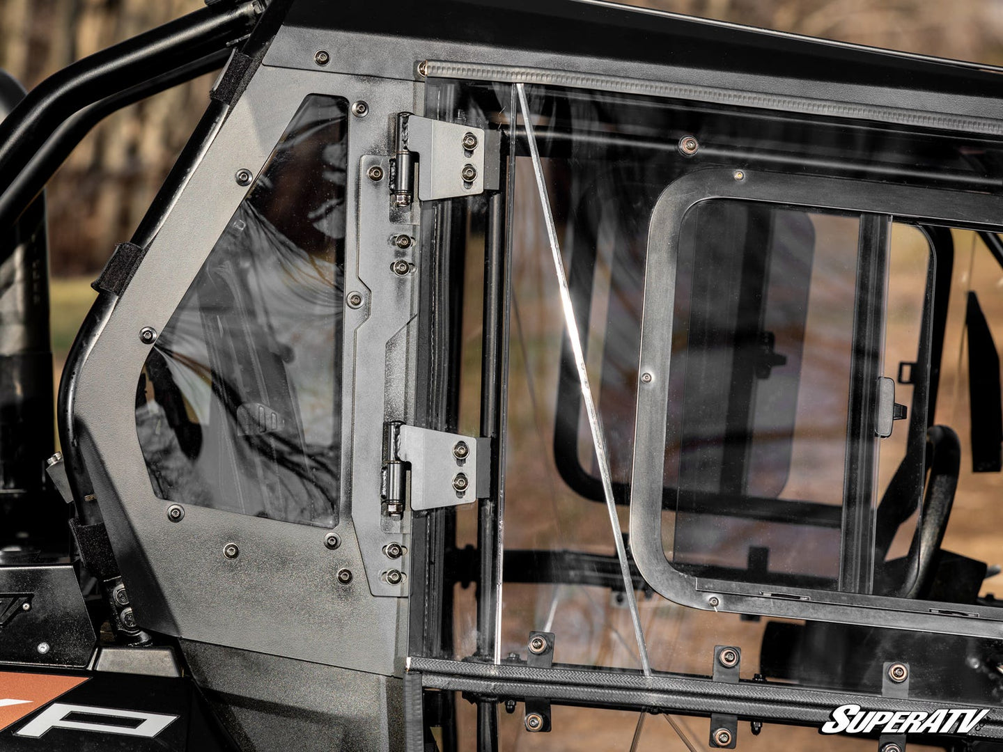 SuperATV - Polaris RZR XP Turbo Cab Enclosure Doors - 76 RWS - DOOR-P-RZR1K-003-RWS-2#AC