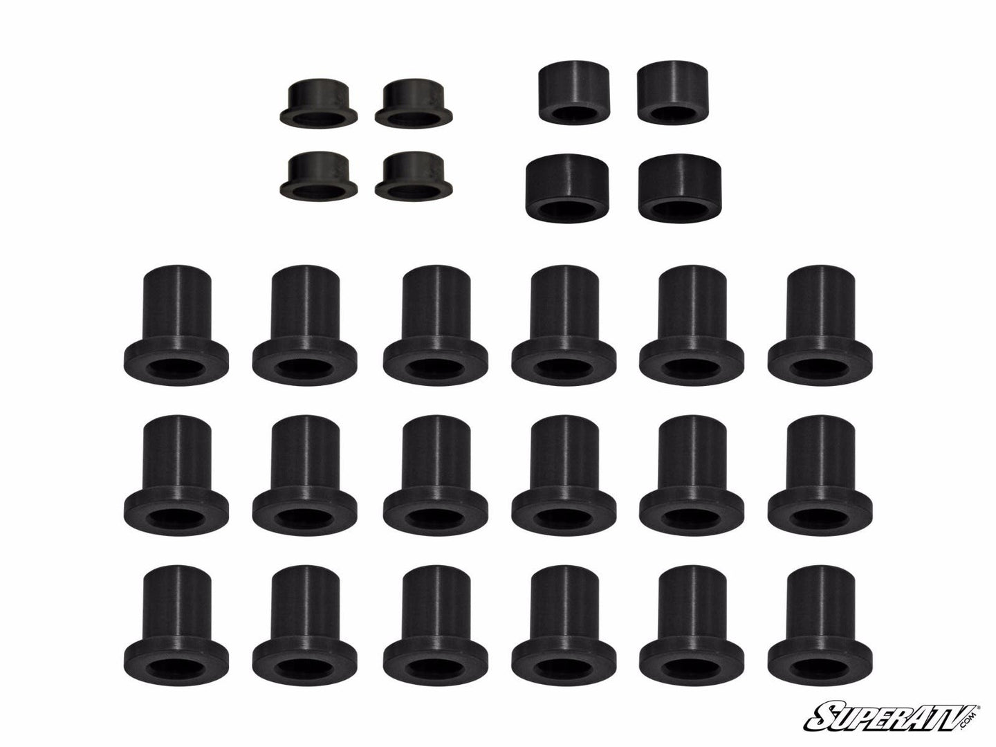 SuperATV - Polaris General A Arm Bushing Kit - HDPE - OE Arms - 2016+ - AAB-P-RZR900-K3-003#AQ