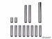SuperATV - Polaris General 4 A-Arm Bushing Kit - HDPE - OE Arms - 2017+ - AAB-P-RZR900-K3-003#LO