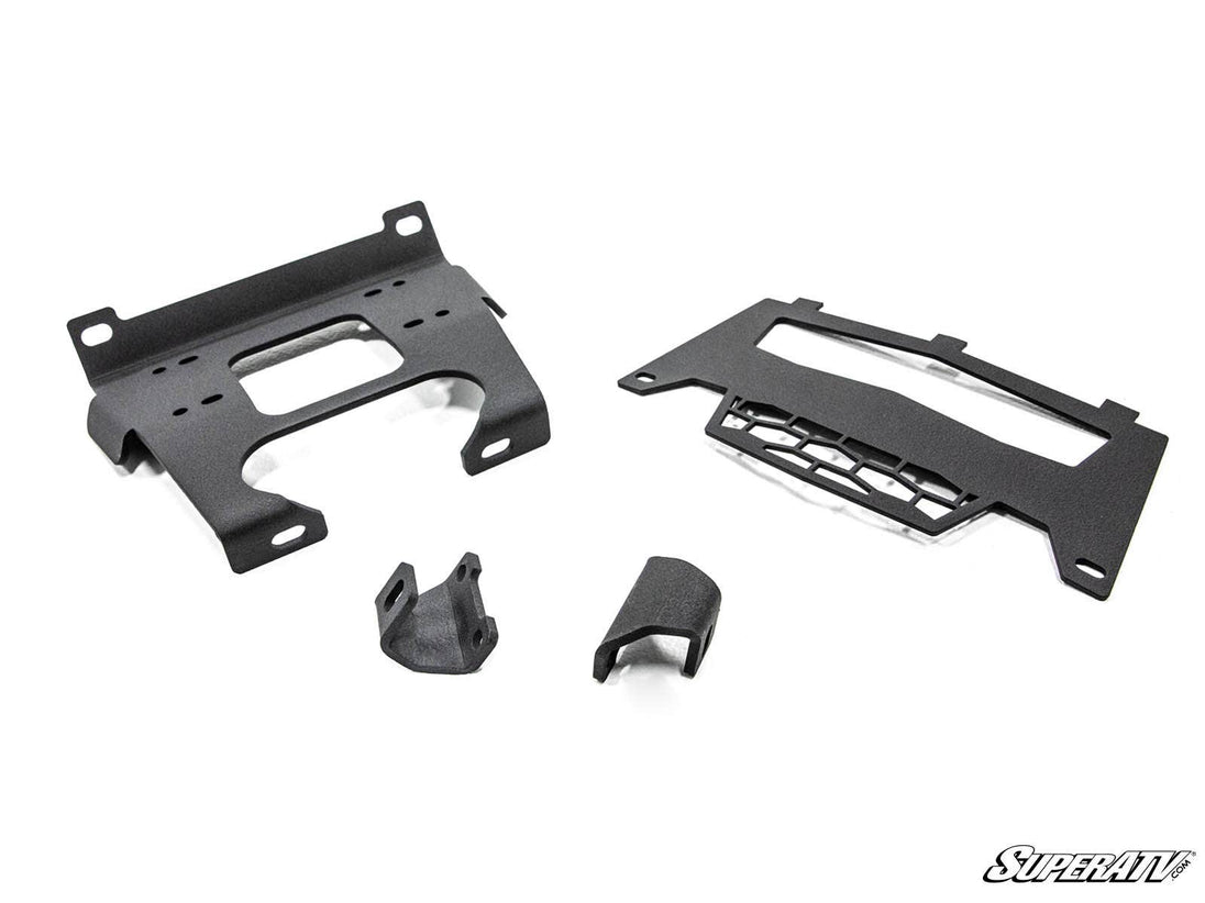 SuperATV - Polaris General Winch Mounting Plate - 35-WM-P-XPT-00#AA
