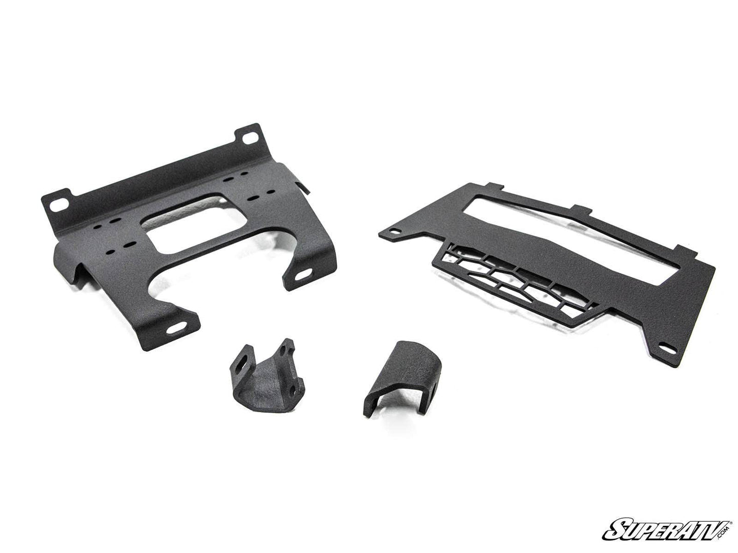 SuperATV - Polaris General Winch Mounting Plate - 60-WM-P-XPT-00#AA