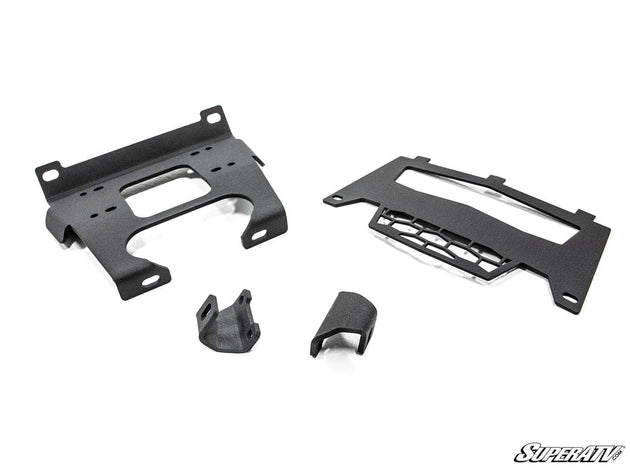 SuperATV - Polaris General Winch Mounting Plate - 45-WM-P-XPT-00#AA