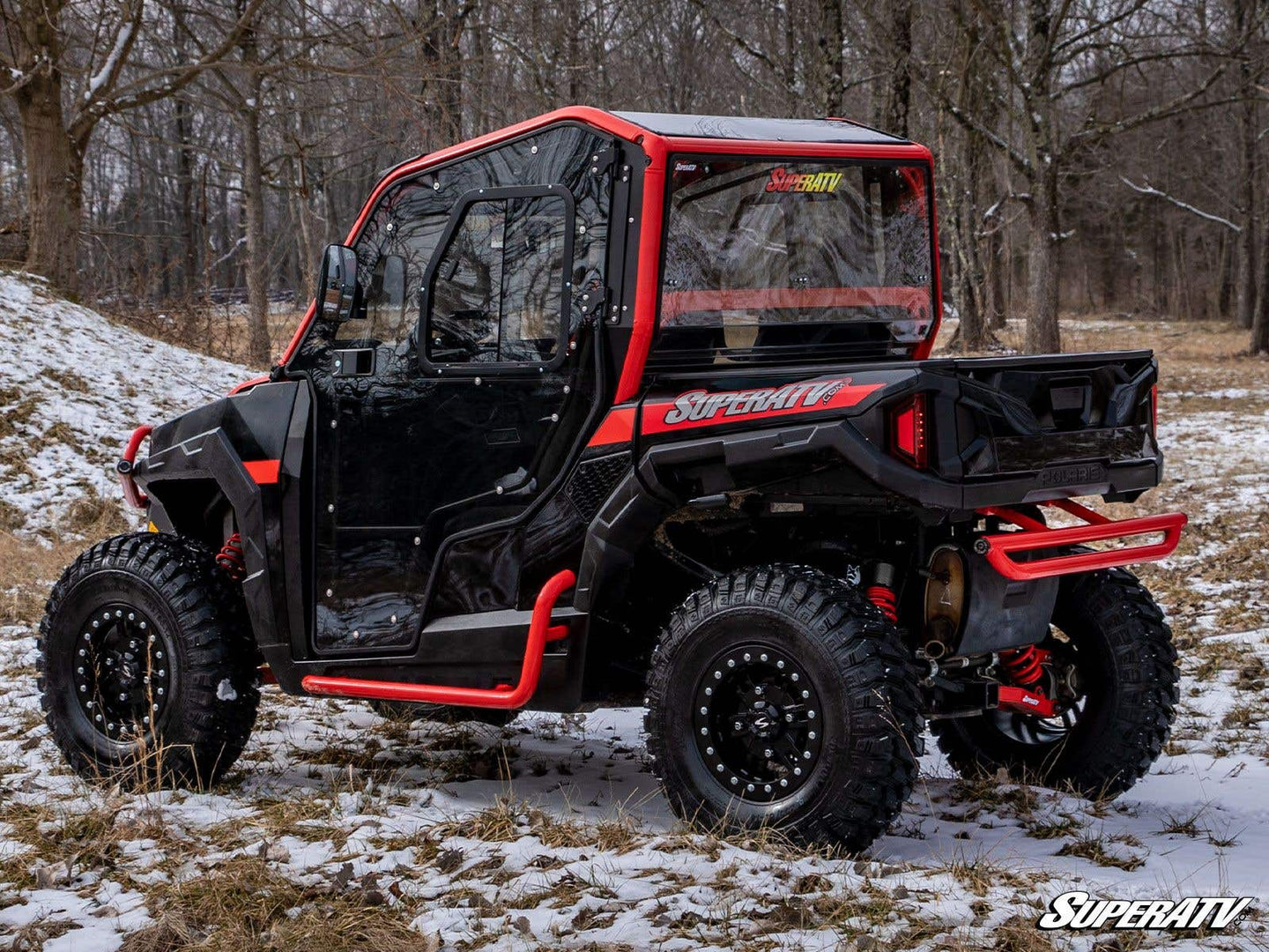 SuperATV - Polaris General 1000 Cab Enclosure Doors - DOOR-P-GEN-001-72