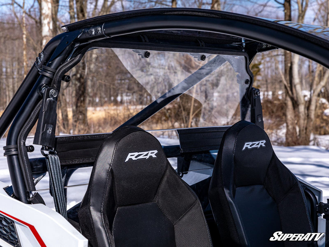 SuperATV - Polaris RZR Trail 900 Rear Windshield - RWS-P-RZR900-001-75