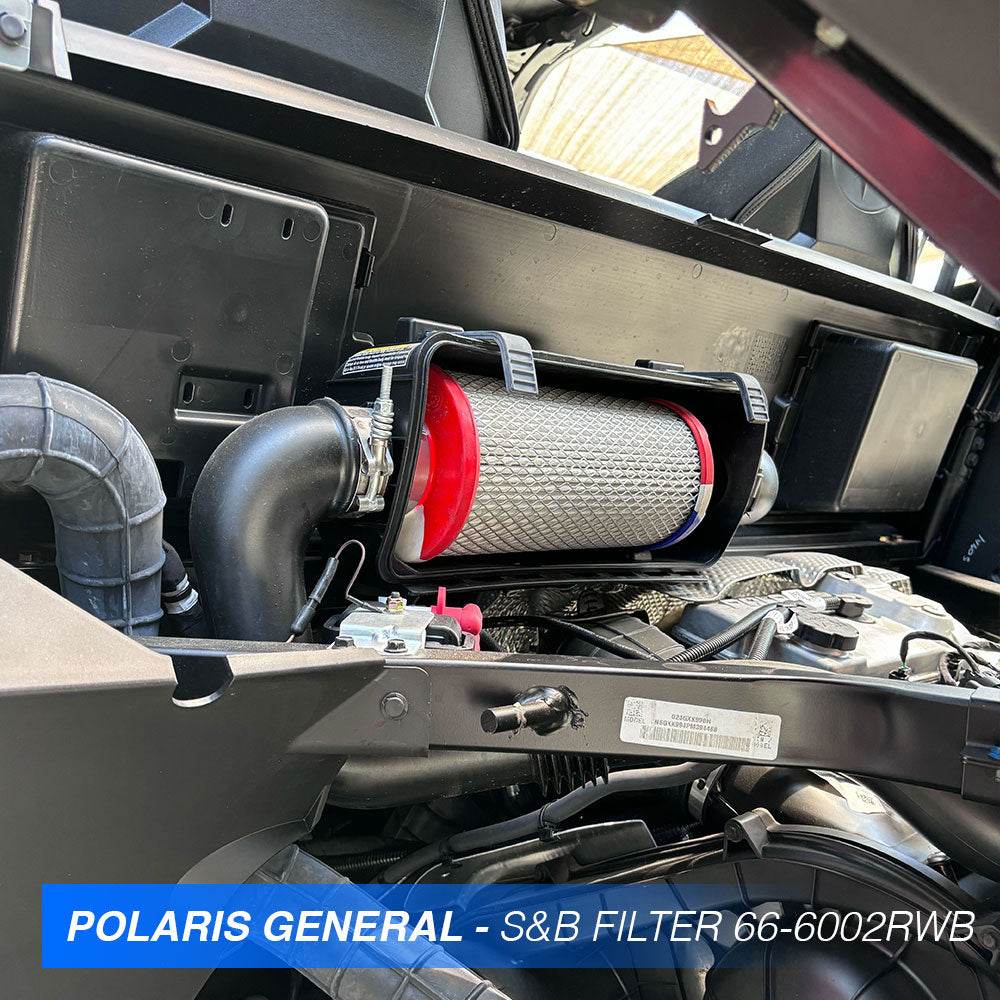 REPLACEMENT FILTER FOR 2015-2025 POLARIS RZR 900 / S1000, 2016-2025 POLARIS GENERAL, 2024-2025 POLARIS RANGER XD 1500 - image