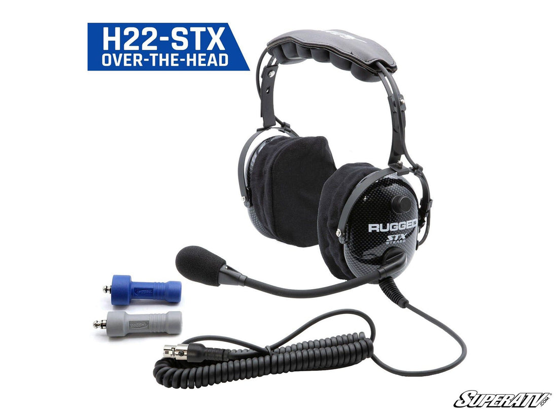 Rugged Radios - Rugged Radios ULTIMATE Alpha Audio Stereo Headset with Volume Control - OTH - H22-STX