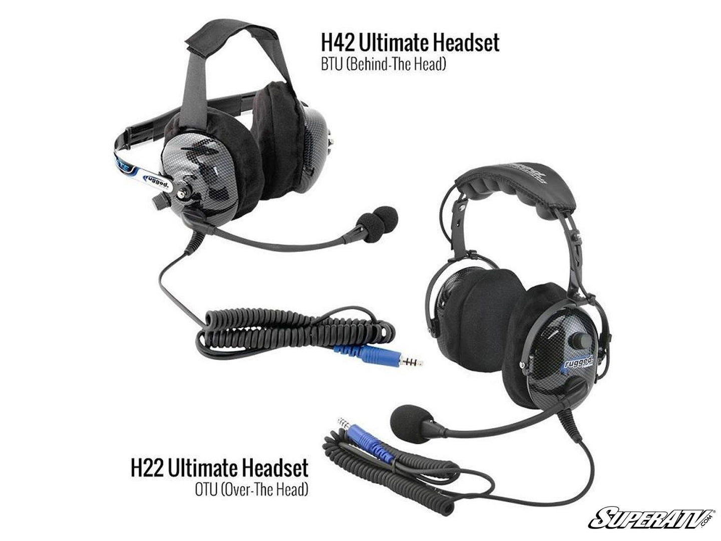 Rugged Radios - Rugged Radios ULTIMATE Alpha Audio Stereo Headset with Volume Control - OTH - H22-STX