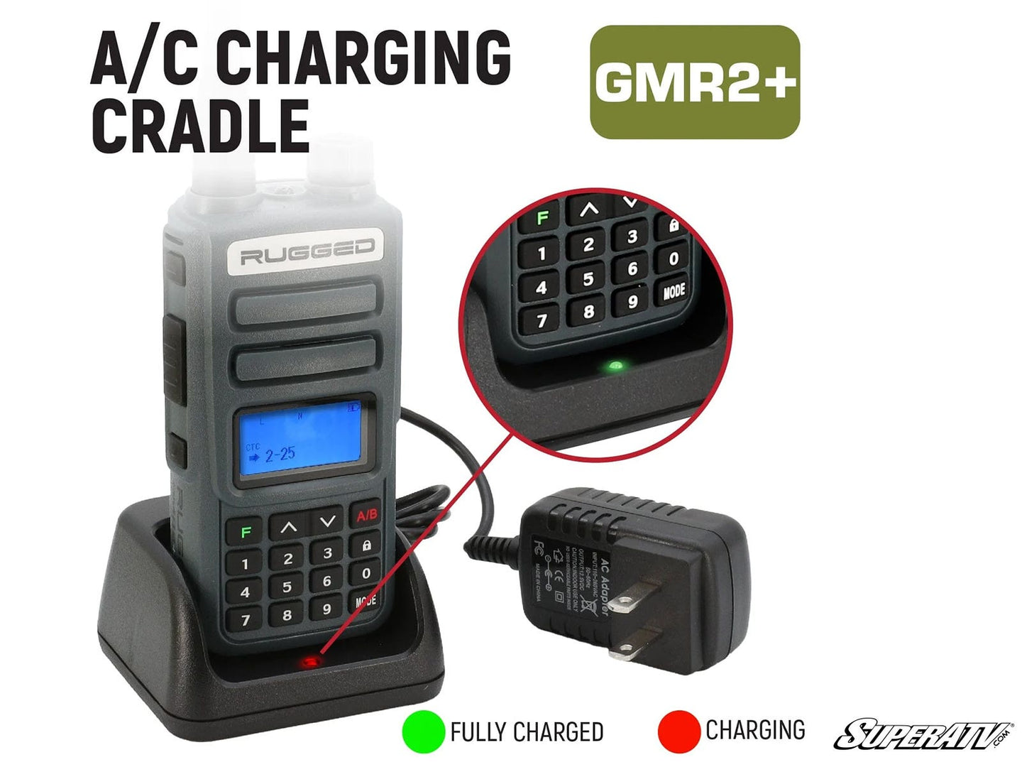 Rugged Radios - Rugged Radios Rugged GMR2 PLUS—GMRS and FRS Two-Way Handheld Radio - GMR2-PLUS