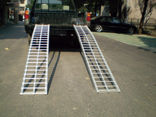 ARCHED RAMP, ALUMINUM 88" X 12" 1000# SOLD PR